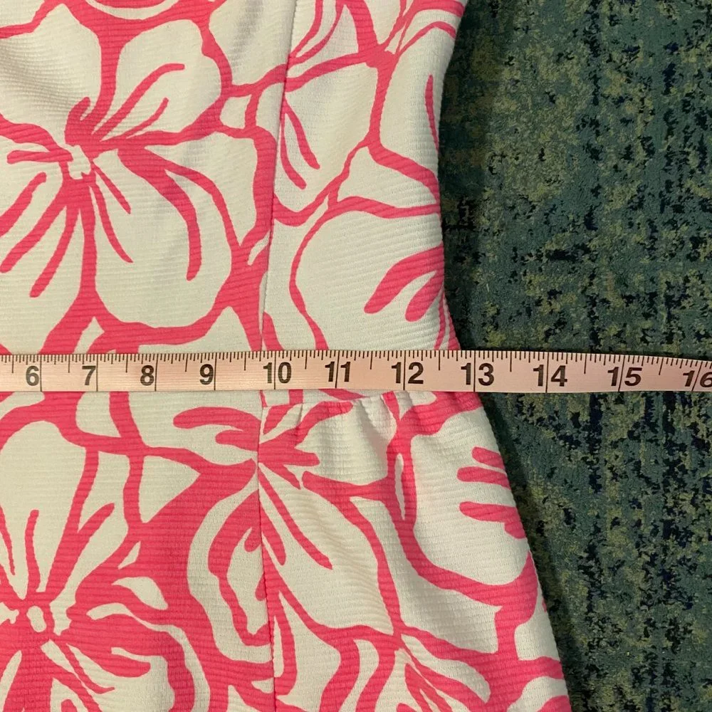 EUC Lilly Pulitzer Pink Strike a Pose Bella Dress (Sz XS) - Picture 12 of 14